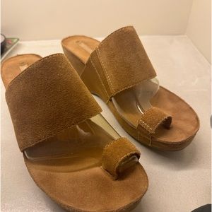 Suede Slides
